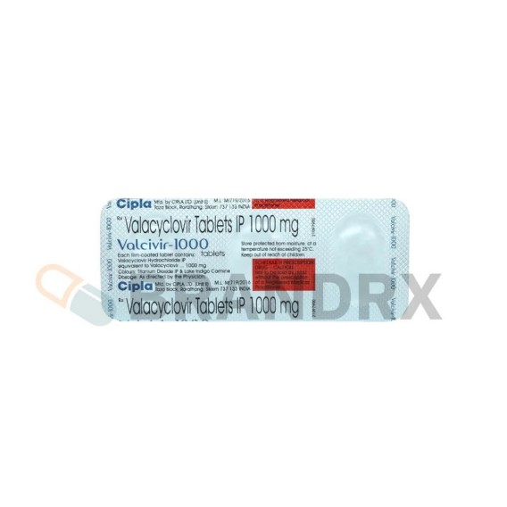 Valcivir 1000 mg Cipla