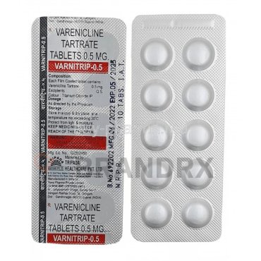Varnitrip 0.5 mg Tripada Healthcare Pvt. Ltd.